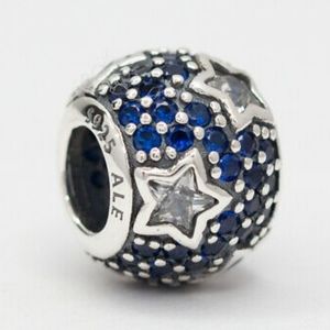 Pandora | Retired "Follow The Stars" Blue and Silver Charm